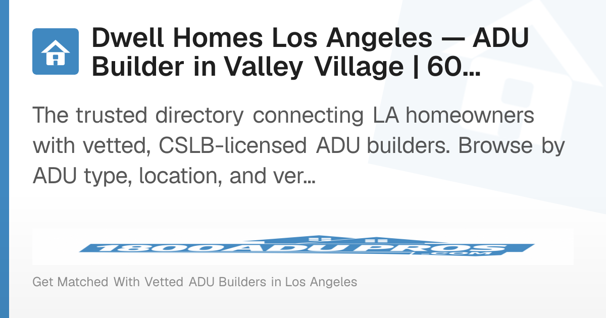 Dwell Homes Los Angeles logo